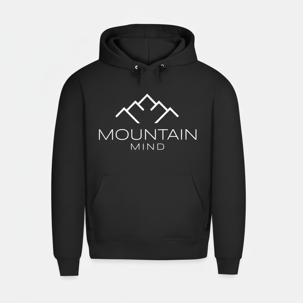Klassischer Mountain Mind Hoodie