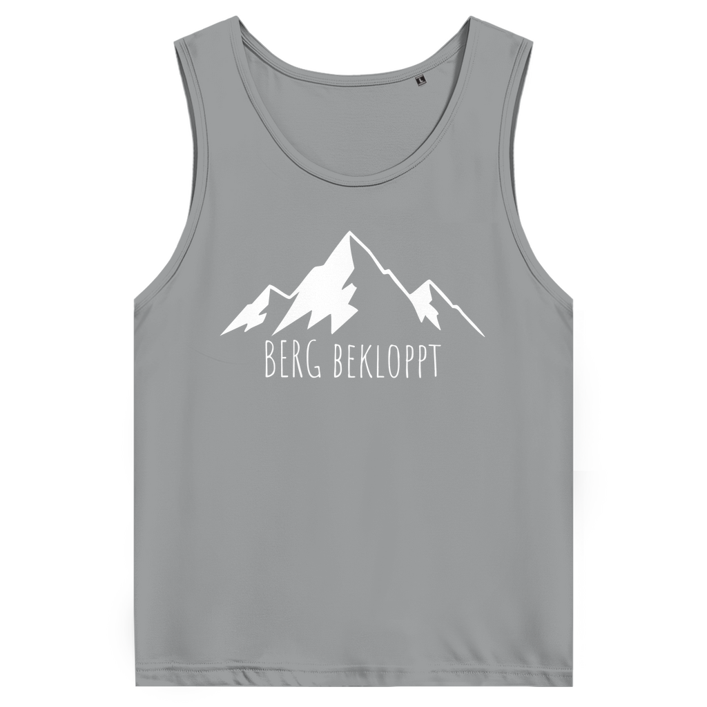 graues Berg Bekloppt Shirt für Männer - armfrei