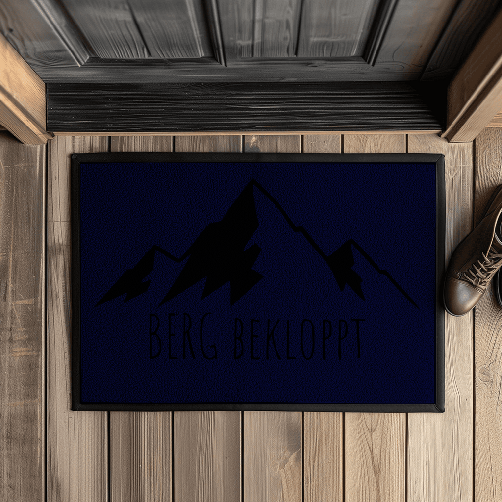 Fußmatte mit Gummirand | BERG BEKLOPPT