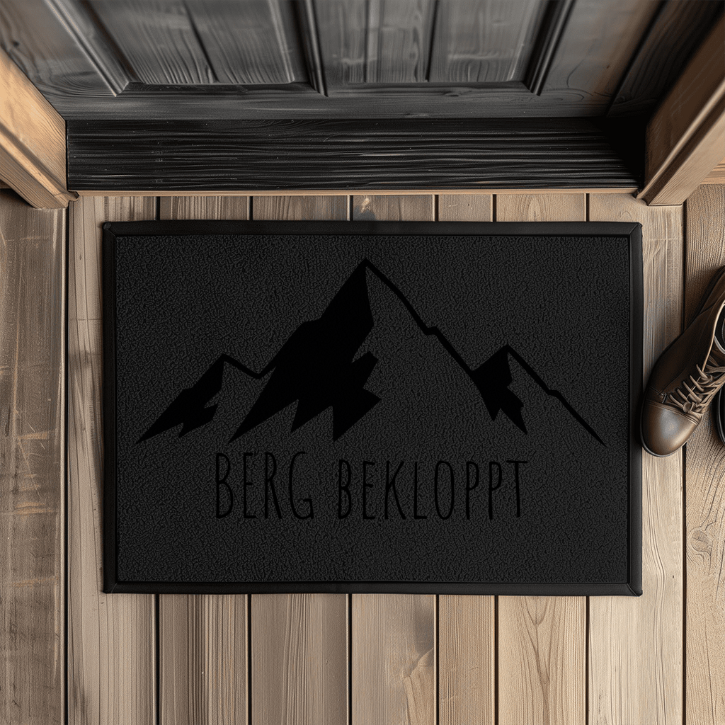 Fußmatte mit Gummirand | BERG BEKLOPPT